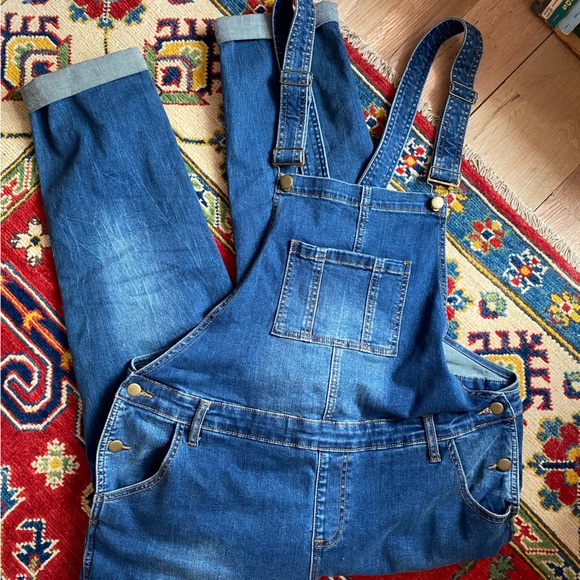 Ripe Denim Maternity Overalls (Size Large) - Picture 2 of 9